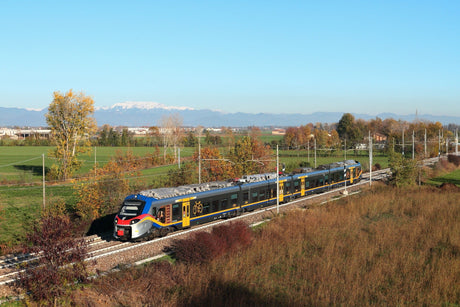 Italian ETR - 104 pop Alstom Coradia Stream DPR livery Building Blocks - LesDiy - Building Blocks