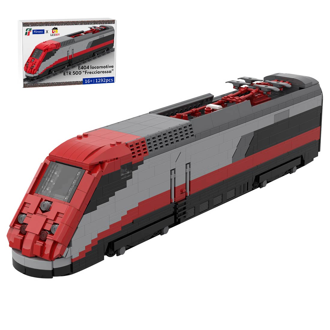 Italian FS Class ETR 500 Locomotive | LesDiy