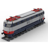 Italian FS E444 "Tartaruga" Electric Locomotive Building Blocks - LesDiy - Locomotive