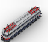 Italian FS E444 "Tartaruga" Electric Locomotive Building Blocks - LesDiy - Locomotive