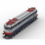 Italian FS E444 "Tartaruga" Electric Locomotive Building Blocks - LesDiy - Locomotive