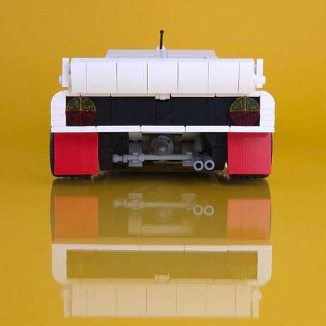 Italian Racing Legend Supercar Building Blocks (gobricks/white) - LesDiy - 