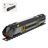 Italy ETR Cab Car 521"Rock" Buildin Blocks - LesDiy - Locomotive - 