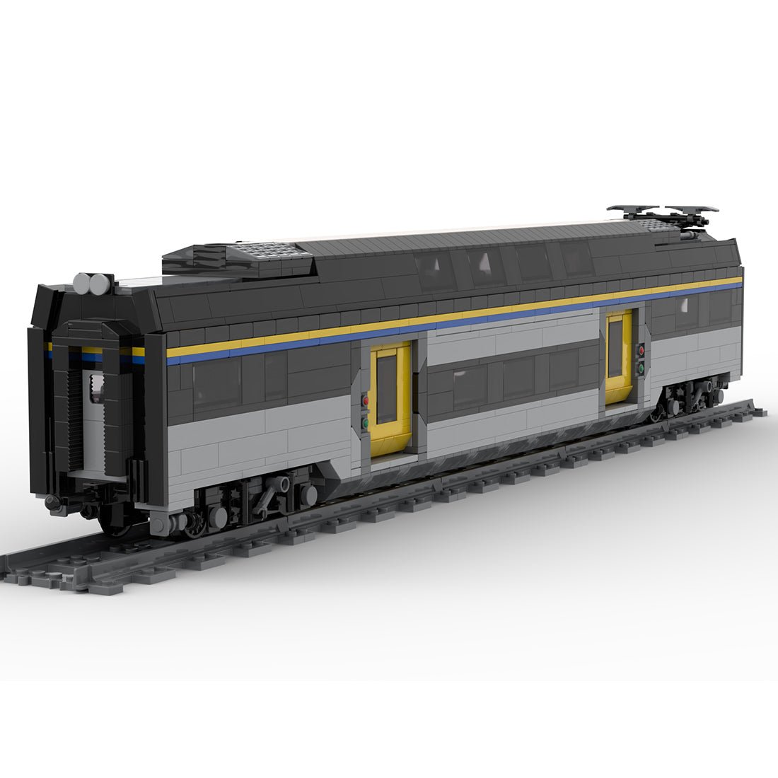 Italy ETR Passenger Train 521"Rock" Buildin Blocks - LesDiy - Locomotive - 