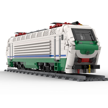 Italy State Railway Class Locomotive Building Blocks - LesDiy - Locomotive