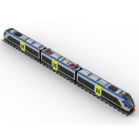 Italy Trianset Minuetto DPR Building Blocks - LesDiy - Locomotive