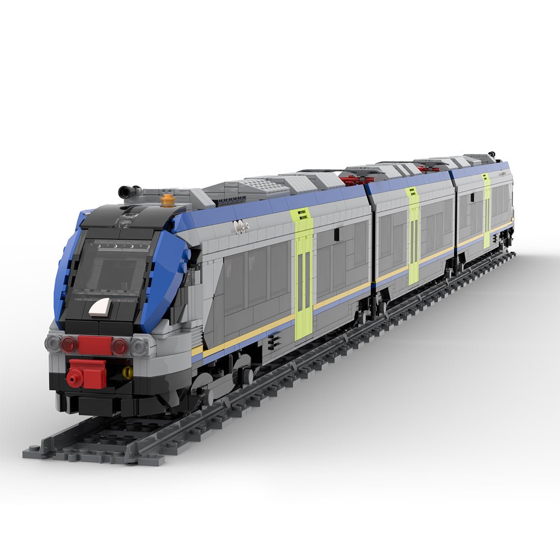 Italy Trianset Minuetto DPR Building Blocks - LesDiy - Locomotive