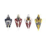 Jedi Delta-7 Starfighters Building Blocks-LesDiy-MOC-4-in-1