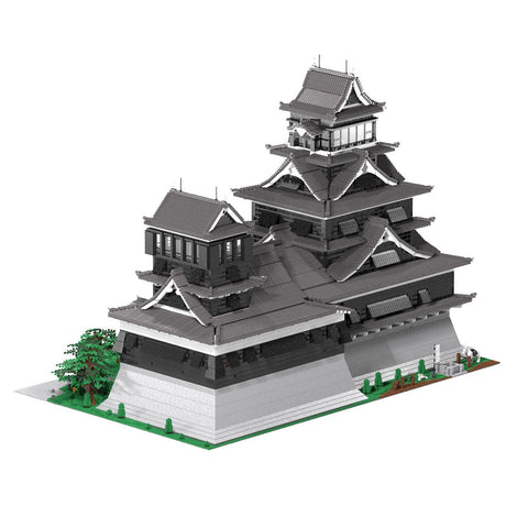 Kumamoto Castle Street View Building Blocks - LesDiy - 