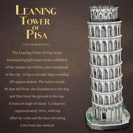 Leaning Tower of Pisa Building Blocks-LesDiy-Building Blocks-