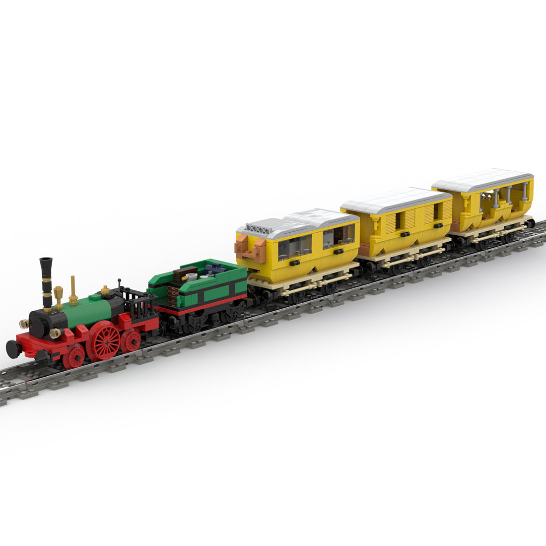 MOC-63396 The Adler – Germany’s first commercial train