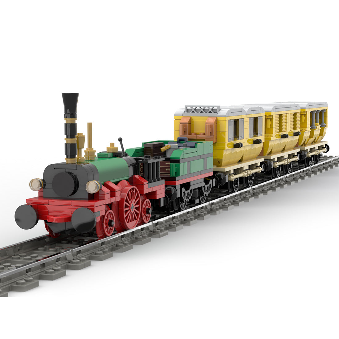 MOC-63396 The Adler – Germany’s first commercial train