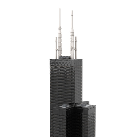 MOC-127024 Willis Tower (Sears Tower) 1:800 Scale | lesiy.com