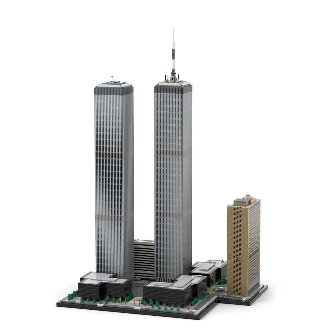 MOC-177998 World Trade Center Complex 1:800 Scale | lesiy.com