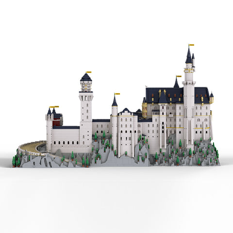 Mocsage 1/350 Scale German Neuschwanstein Castle | LesDiy.com