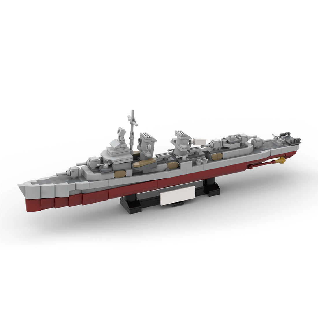 1/300 Scale DD-557 Johnston Class Destroyer | LesDiy.com