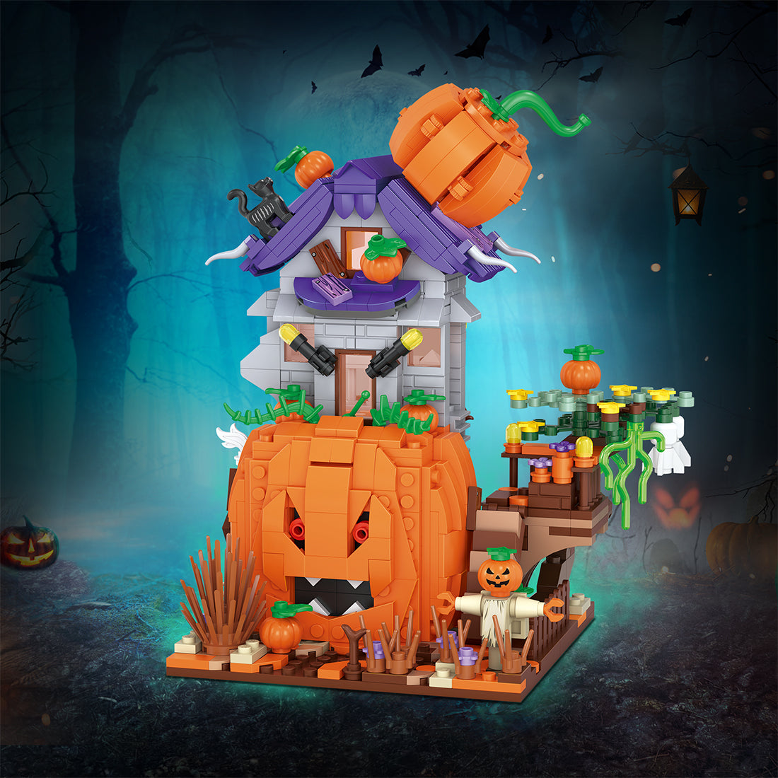 Halloween Pumpkin House