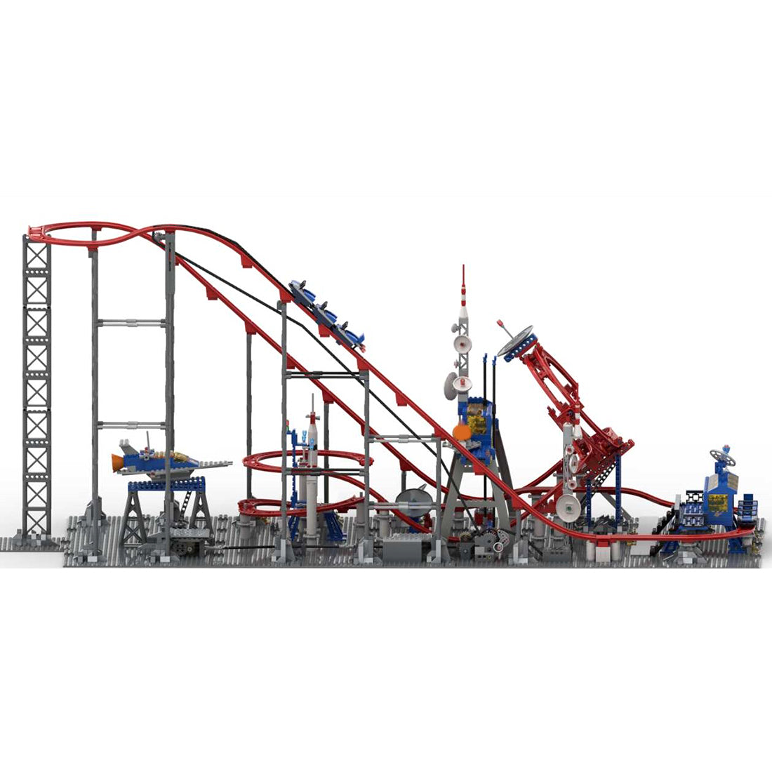 MOC-104035 Circular Roller Coaster(Dynamic)