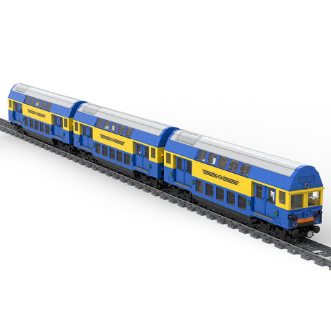 MOC-130907 Double Deck Train Car