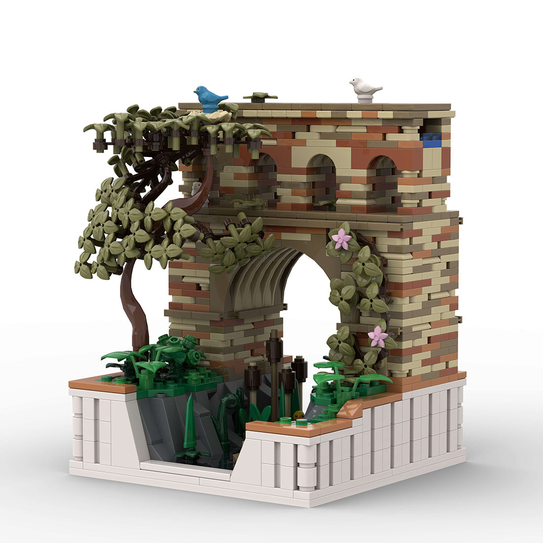 PDF instruction for MOC-138672 Roman Ancient Aqueduct