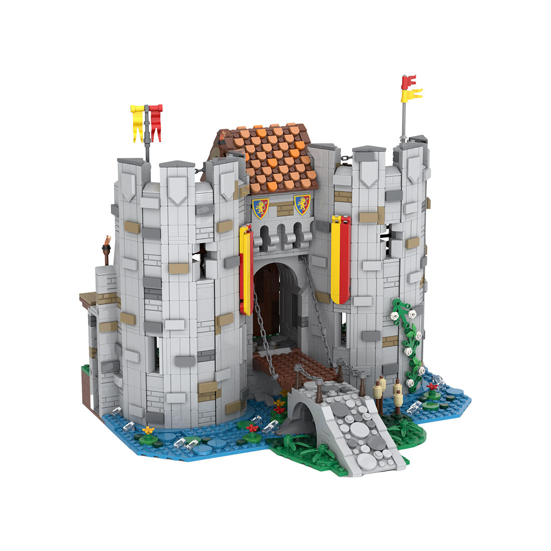 MOC-157507 The gate of Bricktenstein castle
