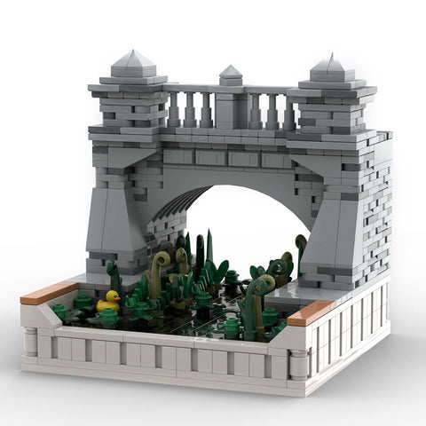PDF instruction for MOC-158189 Roman Ancient Bridge