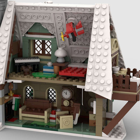 MOC-91768 Christmas Elf Cottage