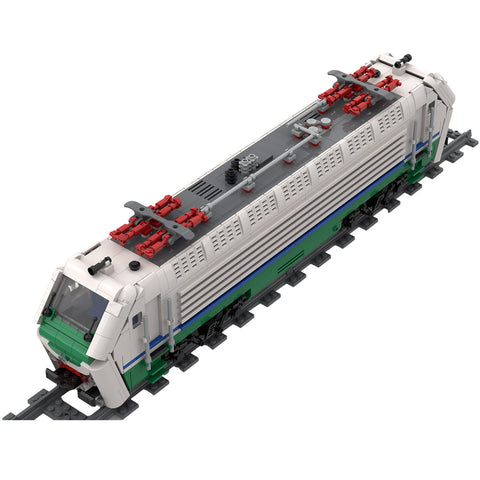 Italian E402B Locomotive Train