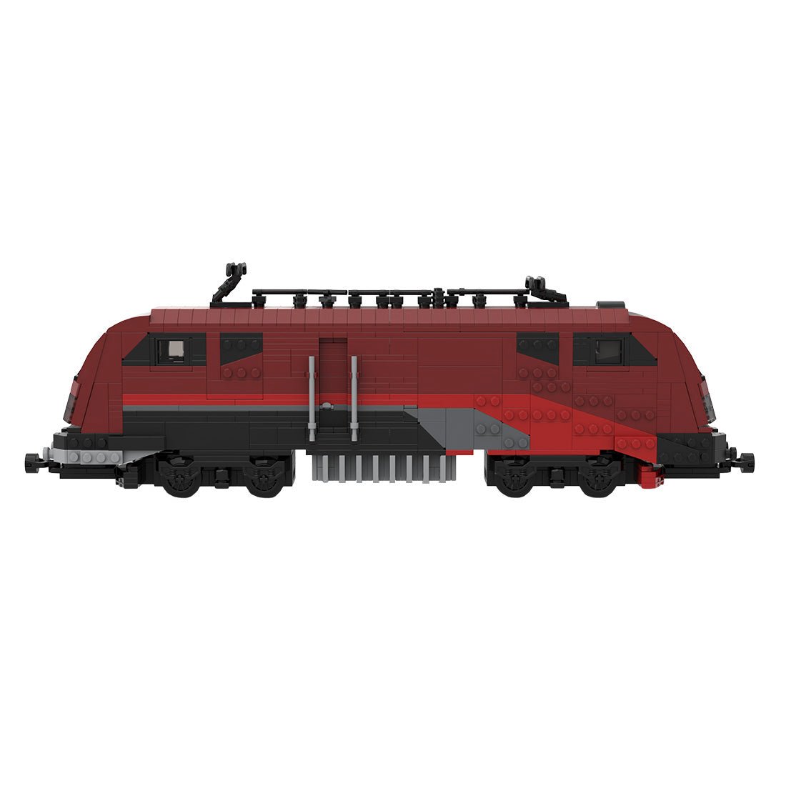 Locomotive Train Model Building Blocks Set - LesDiy - Locomotive