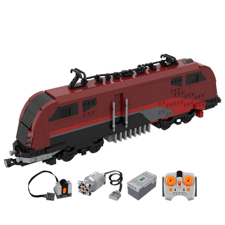 Locomotive Train Model Building Blocks Set - LesDiy - Locomotive