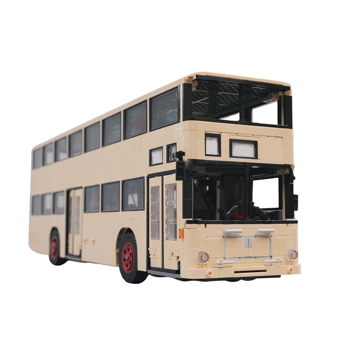 MAN SD200 Berlin Double-Decker Bus Building Blocks-LesDiy-Building Blocks-