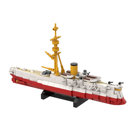 Matsushima-Class Protected Cruiser Building Blocks-LesDiy-Building Blocks-
