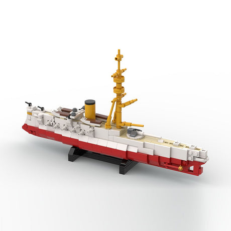 Matsushima-Class Protected Cruiser Building Blocks-LesDiy-Building Blocks-