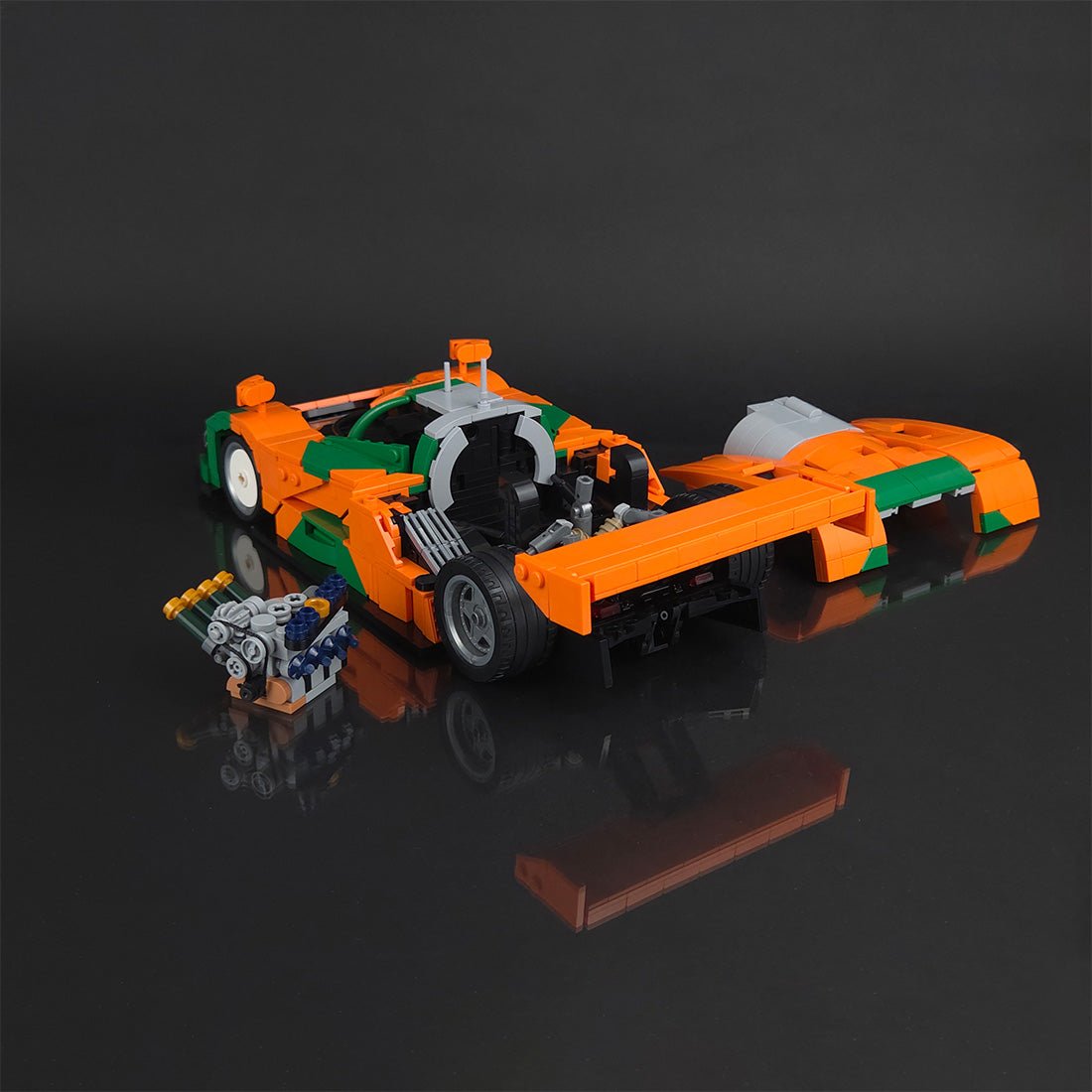 Mazda: Japanese LeMens Legend Building Blocks (gobricks) - LesDiy - 