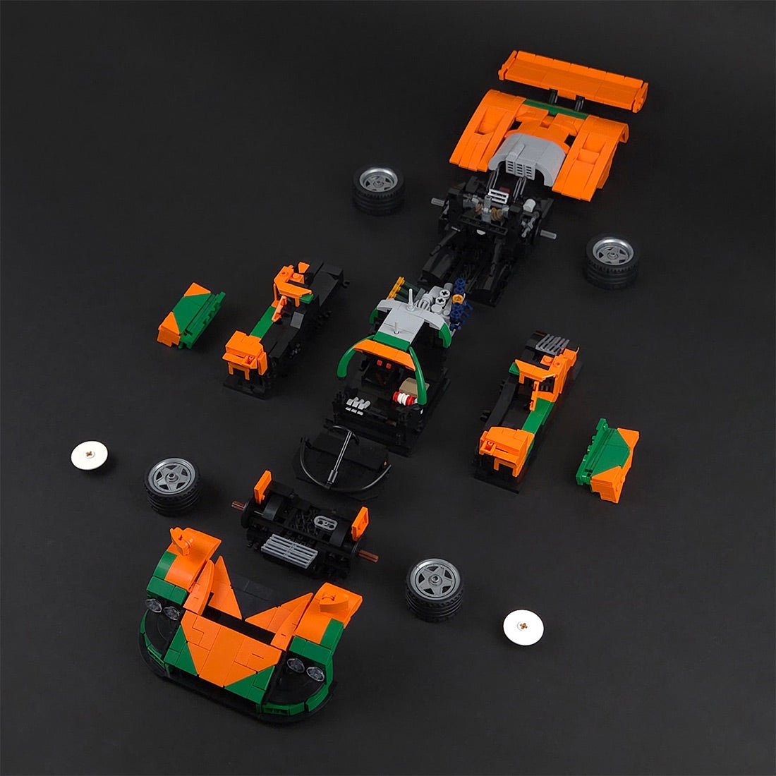 Mazda: Japanese LeMens Legend Building Blocks (gobricks) | LesDiy