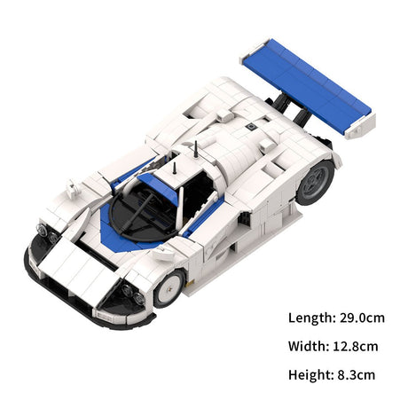 Mazda: Japanese LeMens Legend Racing Car Building Blocks (gobricks) - LesDiy - 