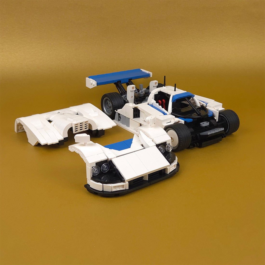Mazda: Japanese LeMens Legend Racing Car Building Blocks (gobricks