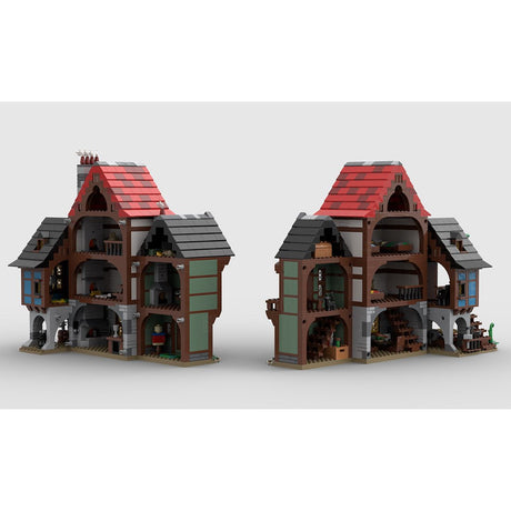 Medieval Alley's Inn Model Village Theme - LesDiy