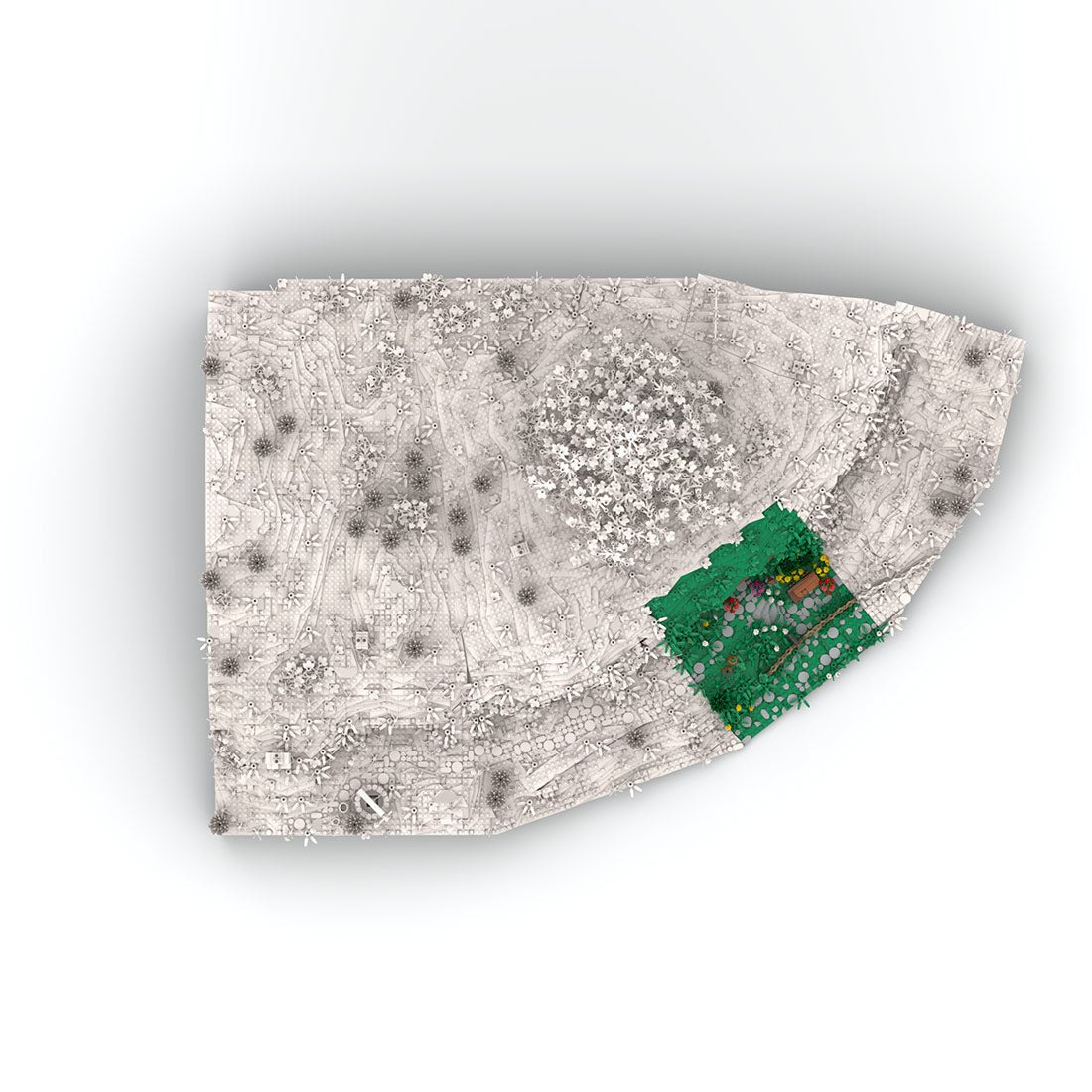 Medieval Cavern Dwelling M1 Modular Building Blocks - LesDiy - Building Blocks