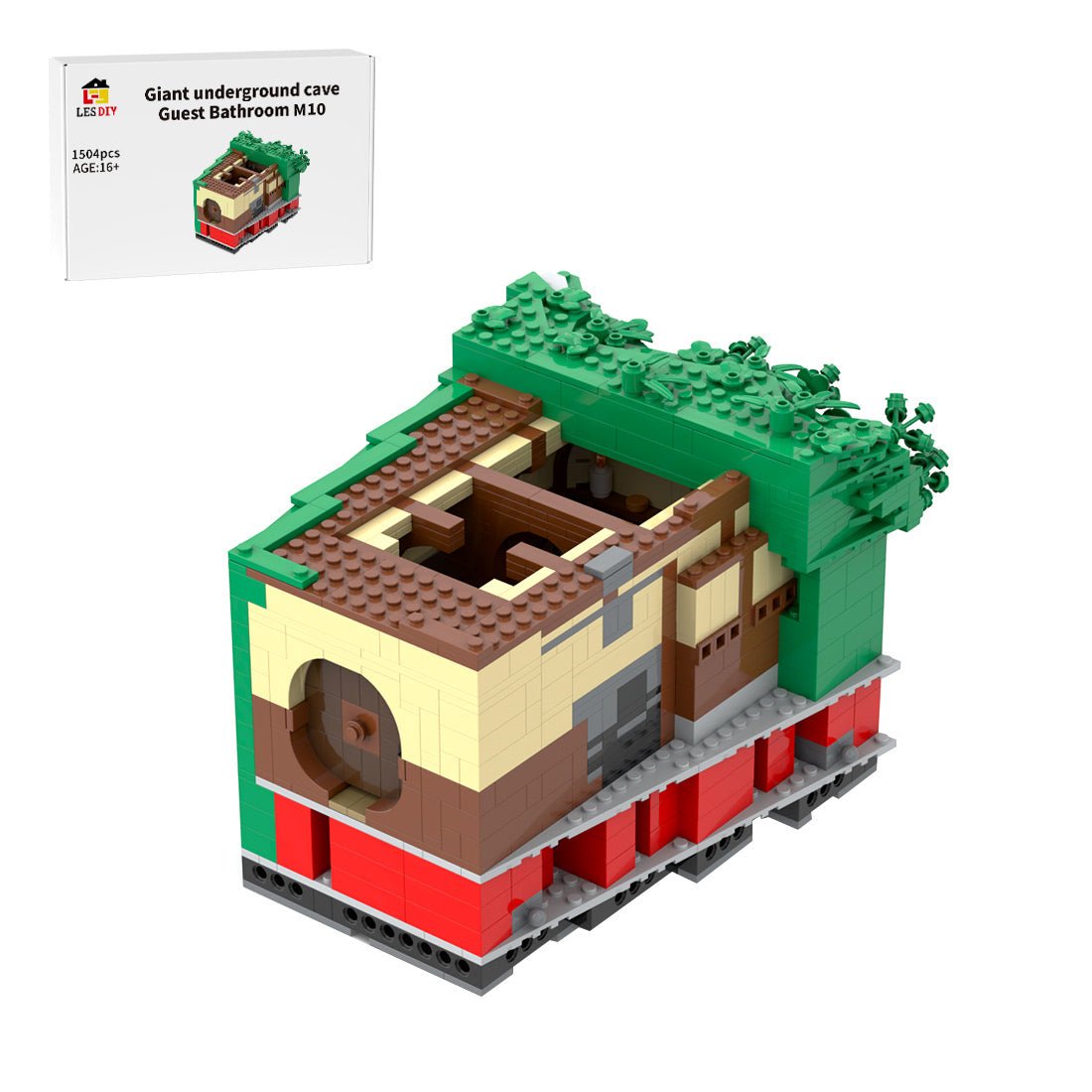 Medieval Cavern Dwelling M10 Modular Building Blocks | LesDiy