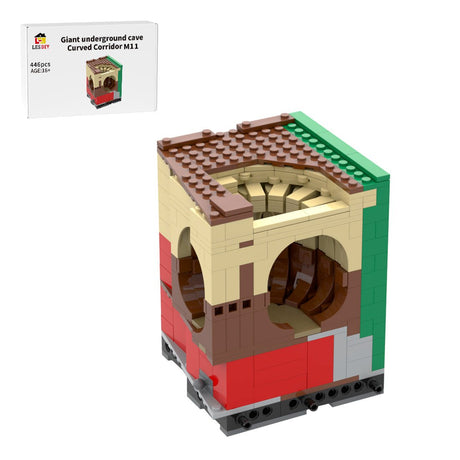 Medieval Cavern Dwelling M11 Modular Building Blocks - LesDiy - Building Blocks