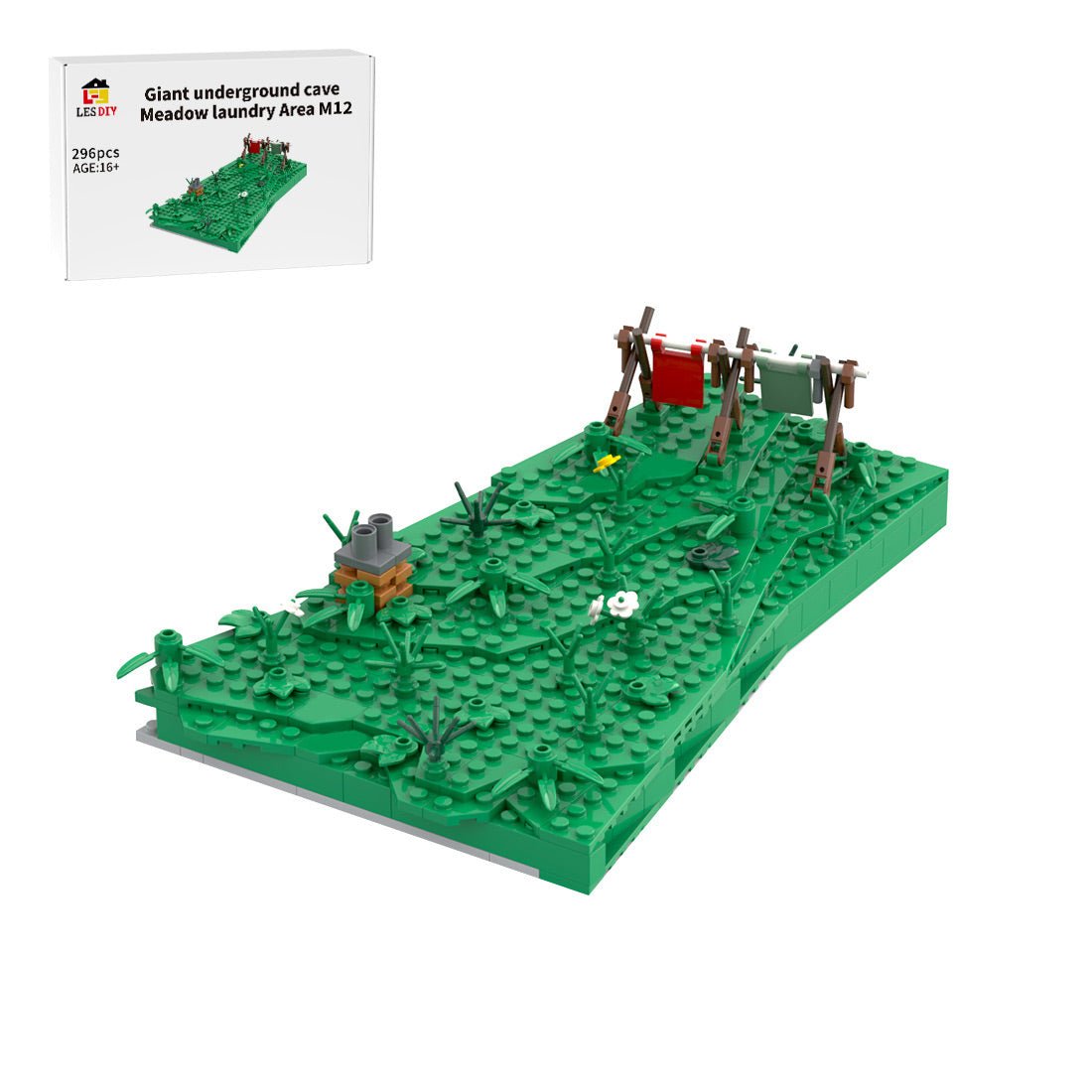 Medieval Cavern Dwelling M12 Modular Building Blocks - LesDiy - Building Blocks