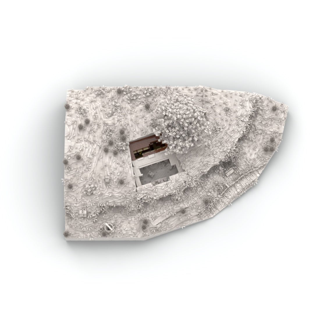 Medieval Cavern Dwelling M15 Modular Building Blocks - LesDiy - Building Blocks