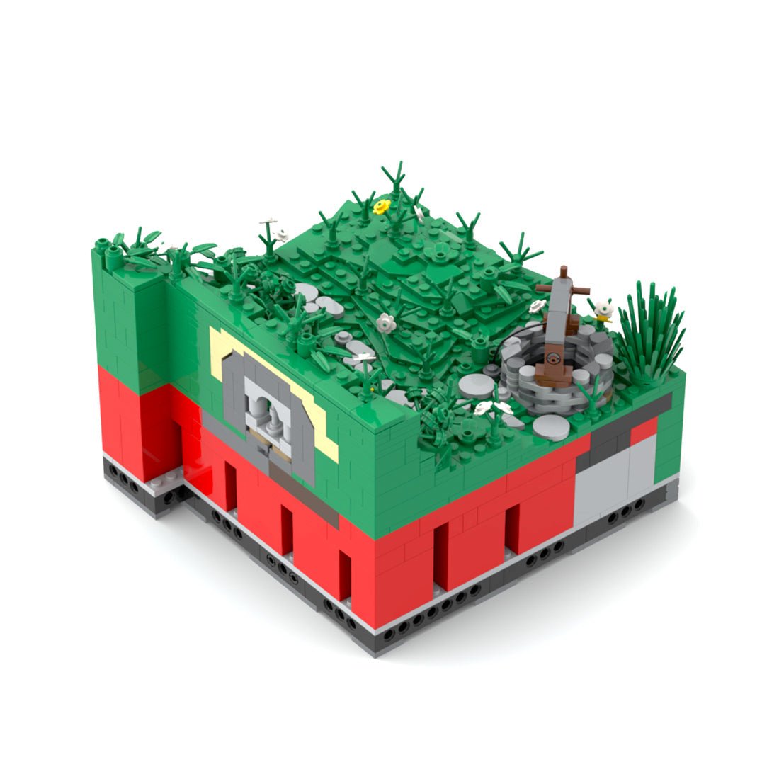 Medieval Cavern Dwelling M17 Modular Building Blocks - LesDiy - Building Blocks