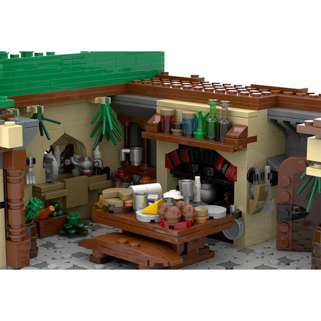 Medieval Cavern Dwelling M18 Modular Building Blocks - LesDiy - Building Blocks