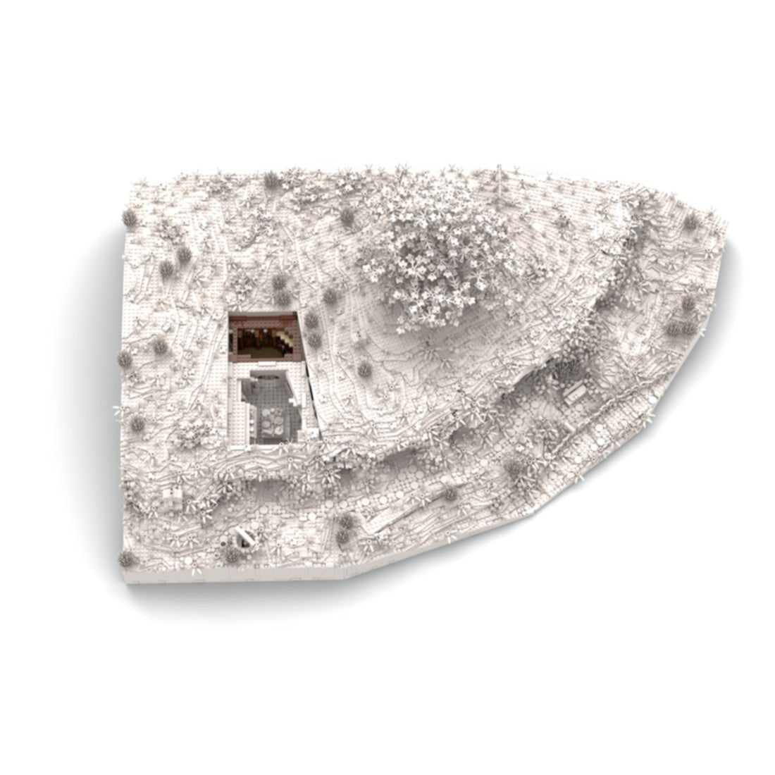 Medieval Cavern Dwelling M19 Modular Building Blocks - LesDiy - Building Blocks