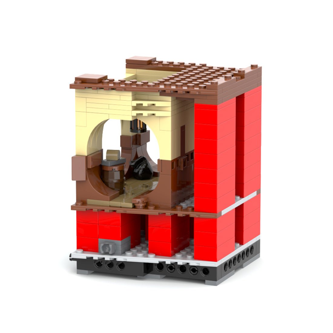 Medieval Cavern Dwelling M7 Modular Corridor Building Blocks - LesDiy - Building Blocks