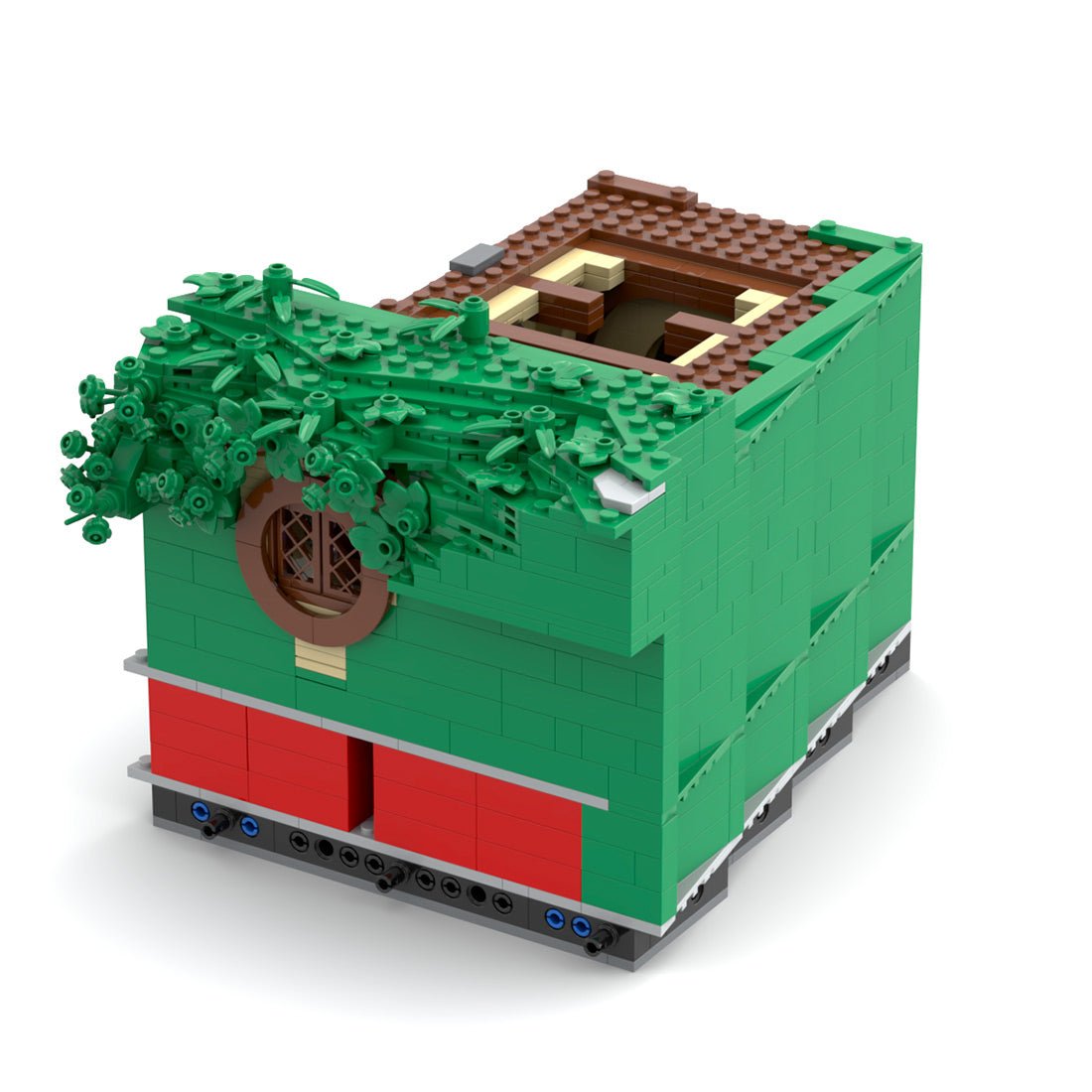 Medieval Cavern Dwelling Modular Section 3 Guest Bathroom Building Blocks - LesDiy - Building Blocks