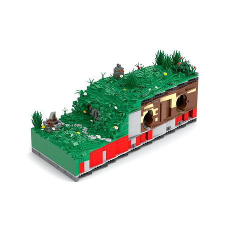 Medieval Cavern Dwelling Modular Section 5 Kitchen Building Blocks - LesDiy - Building Blocks