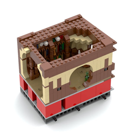 Medieval Cavern Dwelling Modular Section 5 Kitchen Building Blocks - LesDiy - Building Blocks